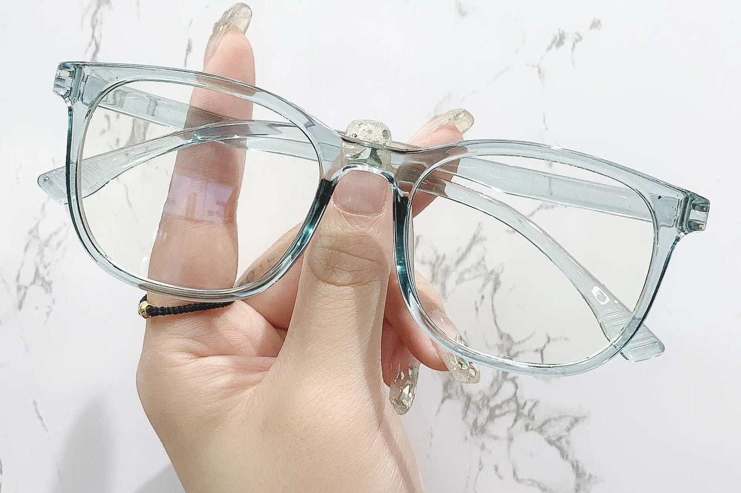 Transparent Blue-Light Blocking Glasses