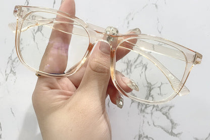 Transparent Blue-Light Blocking Glasses