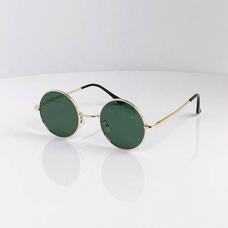 Retro Vintage Round Polarized Sunglasses