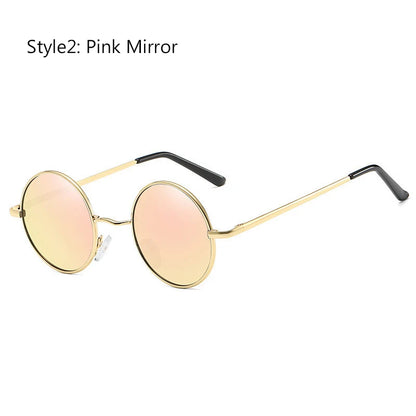 Retro Vintage Round Polarized Sunglasses